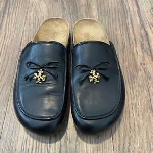 Tory Burch charm mule black size 8.5